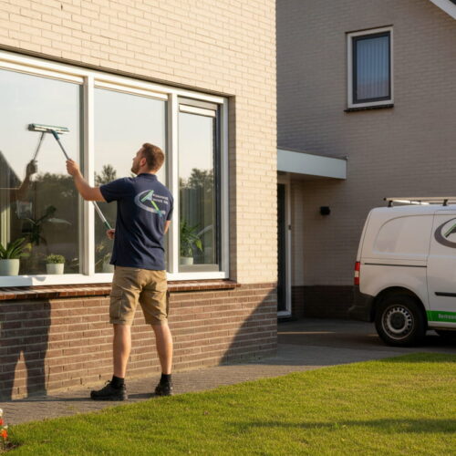 Schoonmaakbedrijf mierlo wast ramen in mierlo